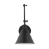 Bellevue Aube 14" Tall Bathroom Sconce Midnight Black