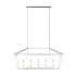 Bellevue Moselle 5 Light 50" Wide Taper Candle Chandelier Brushed Nickel