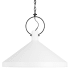 Bellevue Nievre 24" Wide Pendant Matte White