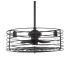 Bellevue 24" 3 Blade Indoor Ceiling Fan - Remote Control and Light Kit Included Oil Rubbed Bronze