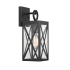 Bellevue Single Light 14" Tall Outdoor Wall Sconce Black