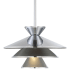 Bellevue 14" Wide Pendant Chrome