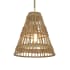 Bellevue 16" Wide Pendant Natural Brass