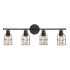 Bellevue 4 Light 32" Wide Bathroom Vanity Light Oil Rubbed Bronze