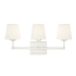 Bellevue 3 Light 24" Wide Bathroom Vanity Light Polished Nickel