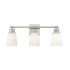 Bellevue 3 Light 23" Wide Bathroom Vanity Light Brushed Nickel
