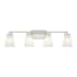 Bellevue 4 Light 32" Wide Bathroom Vanity Light Brushed Nickel