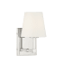 Bellevue 10" Tall Wall Sconce Polished Nickel