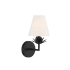 Bellevue 12" Tall Wall Sconce Matte Black