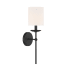 Bellevue 19" Tall Wall Sconce Matte Black