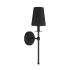 Bellevue 20" Tall Wall Sconce Matte Black