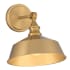 Bellevue 10" Tall Wall Sconce Natural Brass