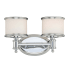 Bellevue Xavier 2 Light 14" Wide Bathroom Vanity Light Chrome