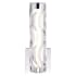 Bellevue Sienna Single Light 13" Tall LED Bathroom Sconce Chrome