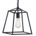 Bellevue Tristan Single Light 10" Wide Pendant Black