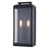 Bellevue Annalouise 16" Tall 2-Light Wall Sconce Textured Black