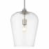 Bellevue Celia 12" Wide Pendant Brushed Nickel