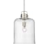 Bellevue Milzie 12" Wide Pendant Brushed Nickel