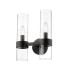 Bellevue Conway 2 Light 13" Tall Wall Sconce Matte Black
