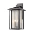 Bellevue Emil 3 Light 21" Tall Outdoor Wall Sconce Black