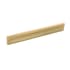 Belwith Keeler Ingot 6-5/16 Inch (160 mm) Center to Center Solid Rectangle Cabinet Handle / Drawer Pull with Finger Indents Brushed Golden Brass