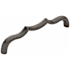 Belwith Keeler Trellis 5-1/16" Center to Center Designer Scalloped Arch Cabinet Handle / Drawer Pull Black Nickel Vibed