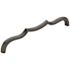 Belwith Keeler Trellis 6-5/16" Center to Center Designer Scalloped Arch Cabinet Handle / Drawer Pull Black Nickel Vibed
