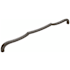 Belwith Keeler Trellis 18" Center to Center Designer Scalloped Arch Appliance Handle / Pull Black Nickel Vibed
