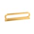 Belwith Keeler Corsa 3" Center to Center Designer Open Ring Pill Style Cabinet Handle / Drawer Pull Brushed Golden Brass
