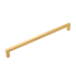 Belwith Keeler Coventry 12" Center to Center Sleek Square Cabinet Handle / Drawer Pull Brushed Golden Brass