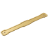 Belwith Keeler Coventry 8-13/16" (224mm) Center to Center Cabinet Pull Backplate Escutcheon Brushed Golden Brass