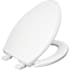 Bemis Kennan Elongated Closed-Front Toilet Seat White