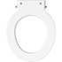 Bemis Medic-Aid Round Closed-Front Toilet Seat White