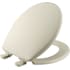 Bemis Round Closed-Front Toilet Seat and Lid Quick Release with Easy Clean and Whisper Close Hinge Biscuit