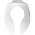 Bemis Posturemold Elongated Open-Front Toilet Seat White