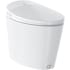 Bemis Sanctuary 1.28 GPF One Piece Elongated Toilet with Bottom Hand Lever - Bidet Seat Included White