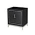 BEMMA Gracie 30" Single Free Standing Vanity Cabinet Only - Less Vanity Top Midnight Black / Brushed Nickel Hardware