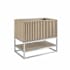 BEMMA Terra 36" Single Free Standing Vanity Cabinet Only - Less Vanity Top Cashmere Grey / Brushed Nickel Hardware