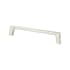 Berenson Brookridge 6-5/16" (160 mm) Contemporary Handle Style Cabinet Handle / Drawer Pull with Mounting Hardware Brushed Nickel