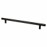 Berenson Tempo 8-13/16" (224mm) Center to Center Contemporary Bar Style Cabinet Handle / Drawer Pull Black