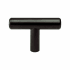 Berenson Tempo 2" T Bar Modern Cabinet Knob from the Classic Comfort Design Series Black