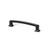 Berenson Hearthstone Pack of (25) - 6-5/16" Center to Center Handle Thick Bold Cabinet Handles / Drawer Pulls Black