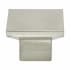 Berenson Elevate 1-9/16 Inch Square Contemporary Cabinet Knob / Drawer Knob Brushed Nickel