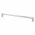 Berenson Elevate 18" Center to Center Flat Bar Appliance Handle / Appliance Pull from the Uptown Appeal Brushed Nickel