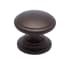 Berenson Adagio 1-3/16" Stacked Round Mushroom Cabinet Knob / Drawer Knob Oil Rubbed Bronze
