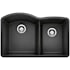 Blanco Diamond 32" Undermount Double Basin SILGRANIT Kitchen Sink Anthracite