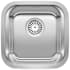 Blanco Stellar Single Bowl Stainless Steel Undermount Bar Sink 15" x 15" Refined Brushed
