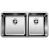 Blanco Formera 33" Undermount Double Basin Stainless Steel Kitchen Sink Stainless Steel
