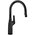 Blanco Rivana 1.5 GPM Single Hole Pull Down Kitchen Faucet Matte Black
