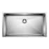 Blanco Quatrus 32" Undermount Single Basin Stainless Steel Kitchen Sink Refined Brushed